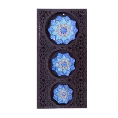 دیوارکوب دکوراتیو میناکاری چوبی