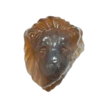 کاروینگ سر شیر عقیق عسلی