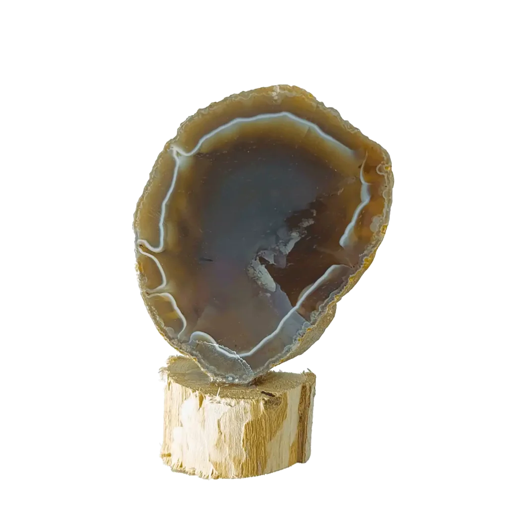 سنگ پولیش خورده عقیق عسلی