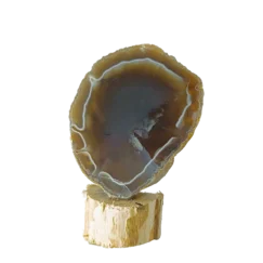 سنگ پولیش خورده عقیق عسلی