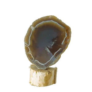 سنگ پولیش خورده عقیق عسلی