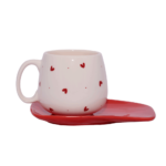 ماگ خمره ای طرح قلب